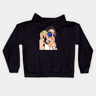 Math in Moving Pictures 02 Kids Hoodie